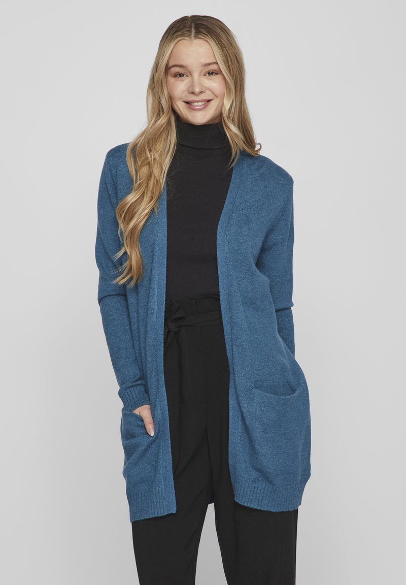 VILA VIRIL OPEN - Vest - moroccan blue