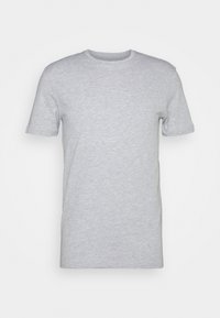 Pier One 7 PACK - T-shirt básica - white/grey/dark blue
