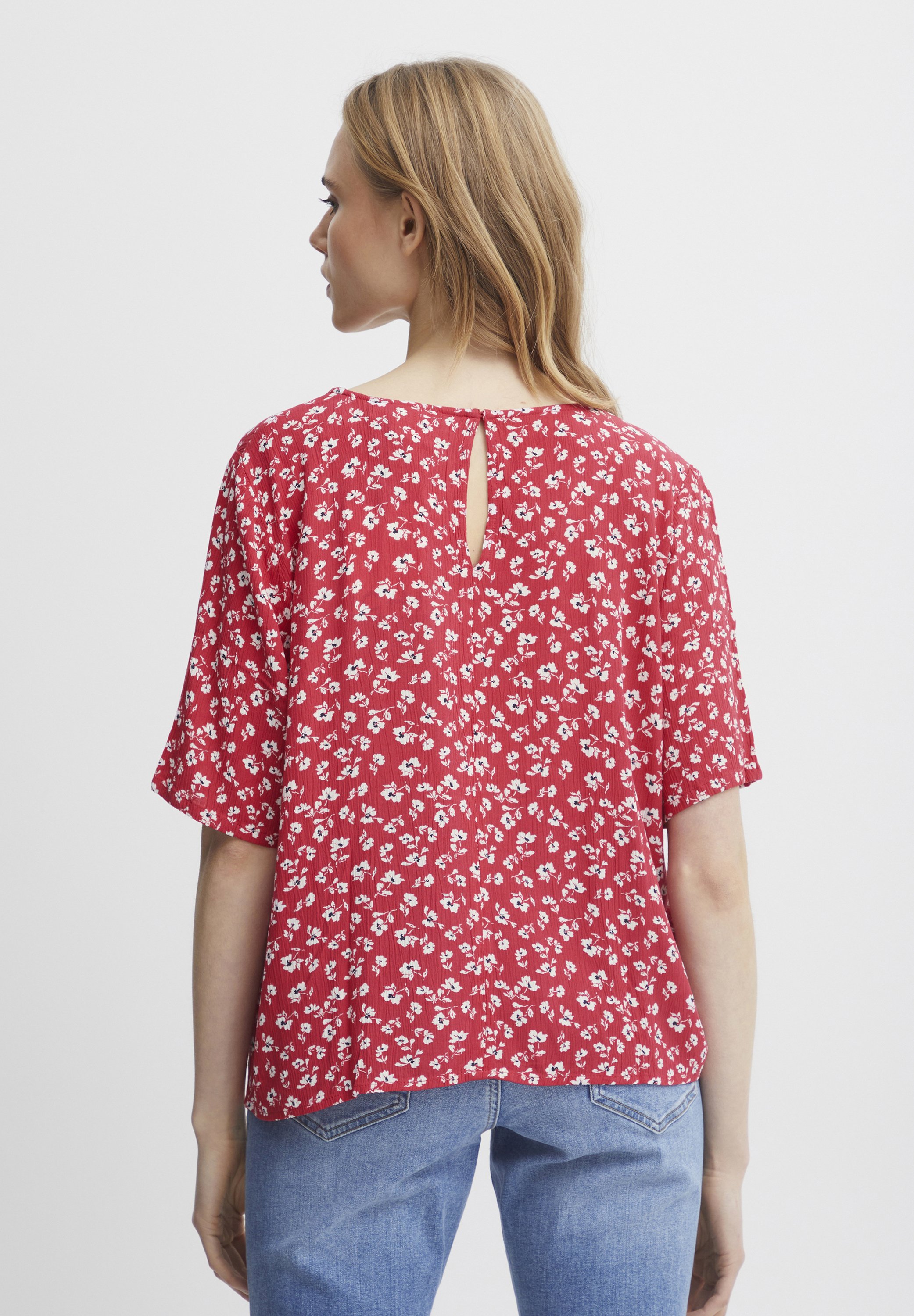売れ筋商品|||イチ シャツ レディース トップス IHMARRAKECH - Blouse - raspberry wine flower ICHI IHMARRAKECH - Blouse - raspberry wine flower/rood