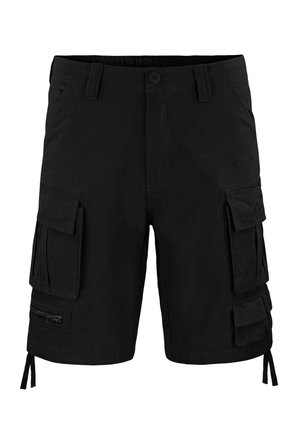 normani Outdoor Sports ATACAMA Sommer  Baumwolle Bermuda Cargo mit Gürtel  - Kurze Sporthose - schwarz