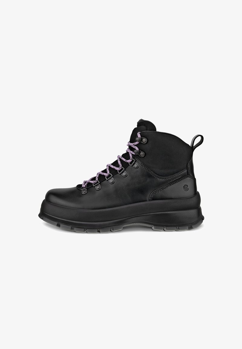 ECCO TRACK 30 - Botines con plataforma - black black/negro - Zalando.es