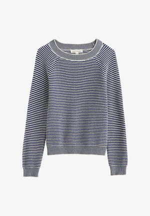 Seasalt Cornwall, SEASALT CORNWALL ZENNOR JUMPER - Trui - navy - branches marine chalk