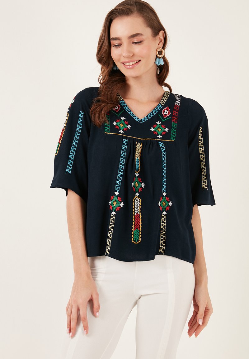 LELA REGULAR FIT - Tunica - dark blue