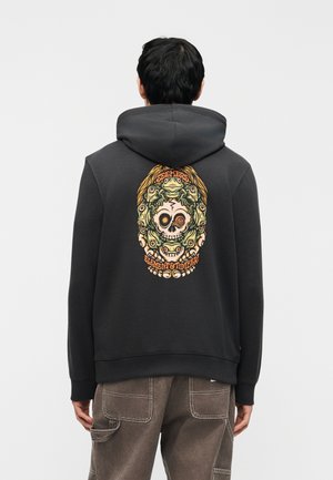 TIMBER ORBIT - Pulover s kapuco - off black