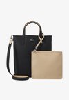 SHOPPING BAG SET - Bolso de mano - black warm sand