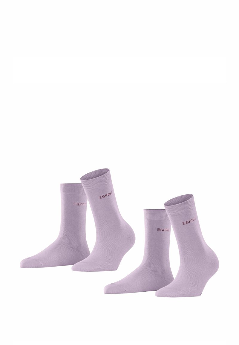 Esprit Uni 2-Pack - Calze - mauve