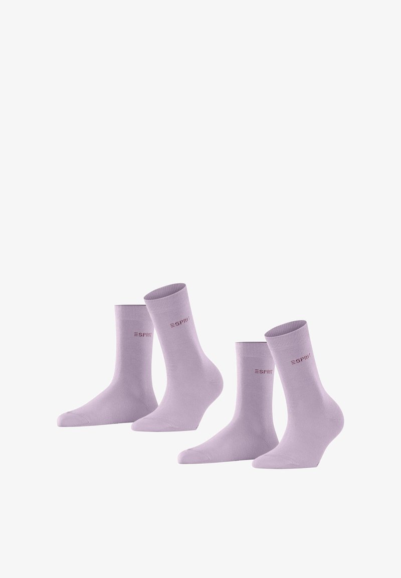 Esprit Uni 2-Pack - Calze - mauve
