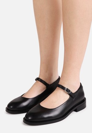 Bronx NEXT WAGON - Balerinke s trakom oko gležnja - black