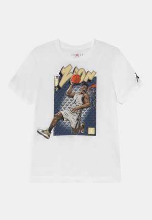 ZION BREAK THROUGH TEE - Triko s potiskem - white