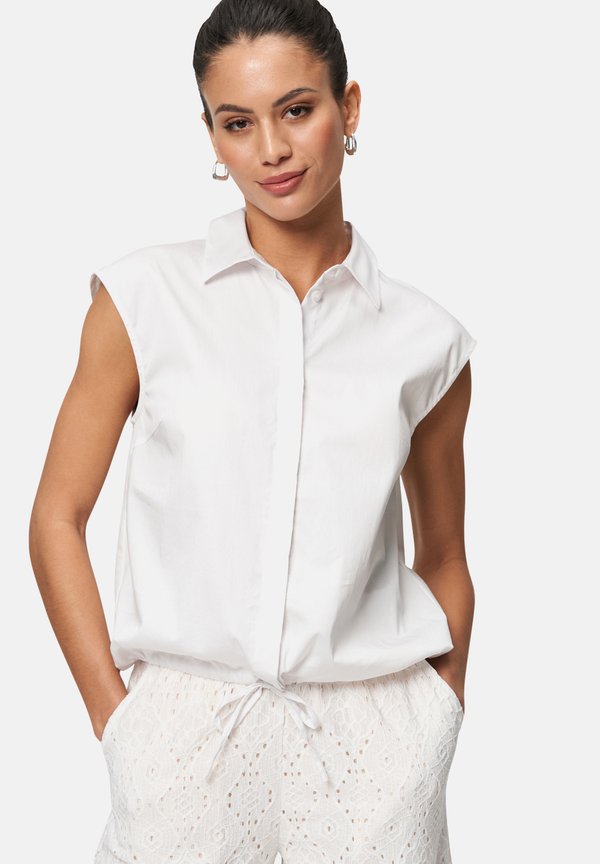 MIT BINDEBAND - Hemdbluse