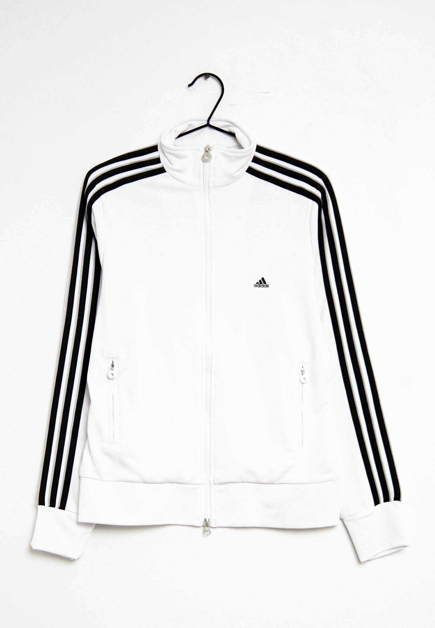 adidas Originals Sudadera con cremallera white/blanco (Segunda