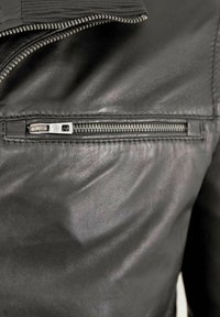 bugatti Lederjacke - schwarz