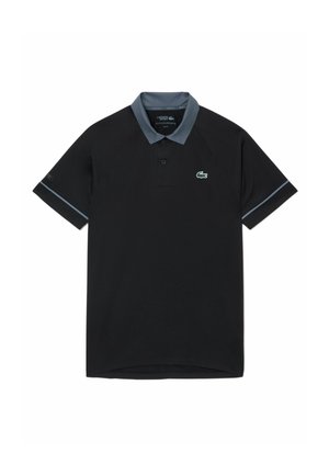 Lacoste, LACOSTE - - Polo - noir gris-zdq
