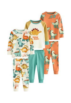 Next, REGULAR FIT - SNUGGLE 3 PACK SET - Nattøj sæt - multi dino