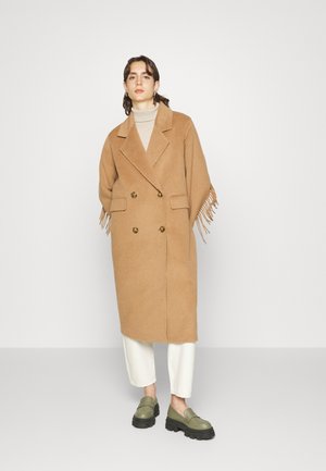 LAURETTA COAT - Classic coat - cognac