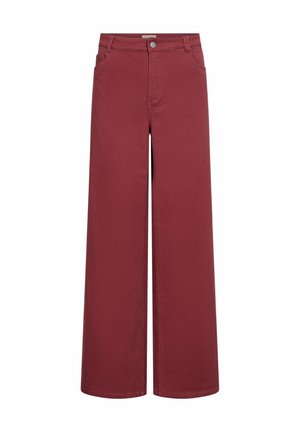 Soyaconcept, SOYACONCEPT BESS 2-B - Pantalon classique - oxblood red