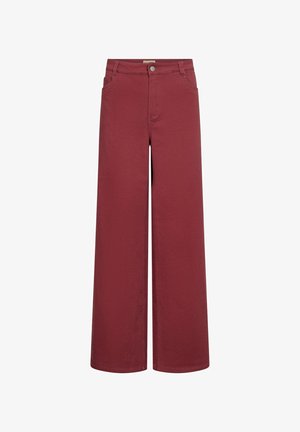 Soyaconcept, SOYACONCEPT BESS 2-B - Pantalon classique - oxblood red