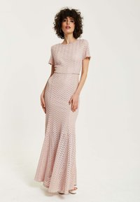 Liquorish Maxi dress - pink