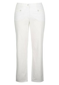 PASSFORM MONY STRETCHKOMFORT ZIPPTASCHEN - Pantalones - schneeweiß