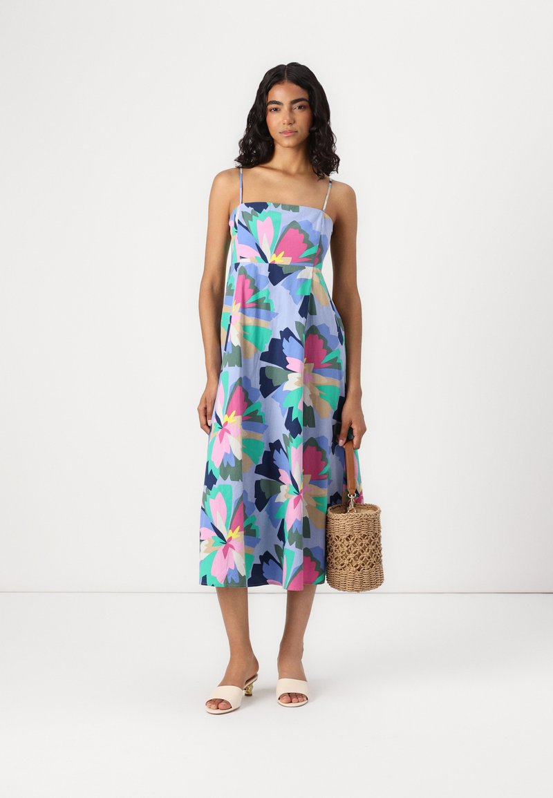 GAP APRIL PRINTED MAXI DRESS - Vestito casual - multi-coloured/multicolore 