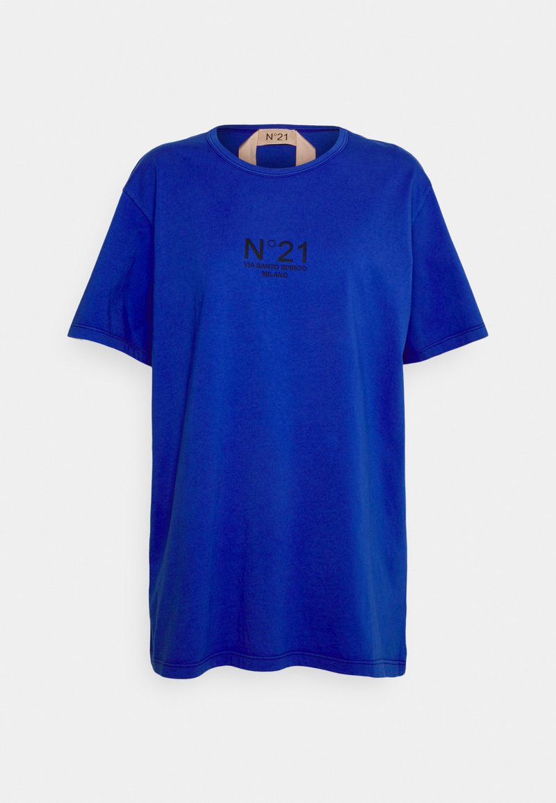 Damen Bekleidung | N°21 T-Shirt print blu/viola/blau - EN31145 Damen Bekleidung | N°21 T-Shirt print blu/viola/blau - EN31145