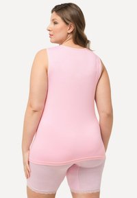 Ulla Popken SLEEVELESS - Tílko - pale rose