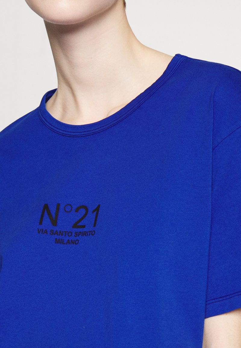 Damen Bekleidung | N°21 T-Shirt print blu/viola/blau - EN31145 Damen Bekleidung | N°21 T-Shirt print blu/viola/blau - EN31145