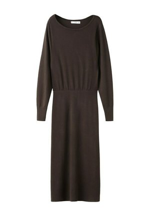 Vestido de punto - brown
