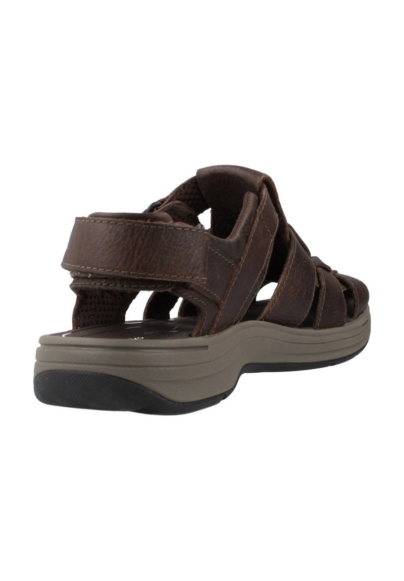 Clarks SALTWAY EDGE - Sandali da trekking - dark brown leather/marrone scuro Clarks SALTWAY EDGE - Sandali da trekking - dark brown leather/marrone scuro