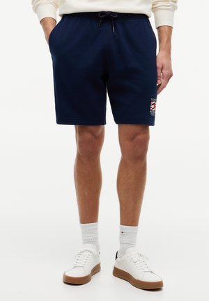 Tommy Hilfiger BOX FLAG AMERICANA CAPSULE - Παντελόνι φόρμας - carbon navy