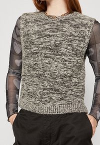 ONLY Strickpullover - grey
