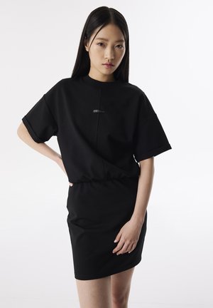 Jersey dress - black