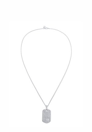 SPARKLING DOG TAG - Halskæder - silberfarben