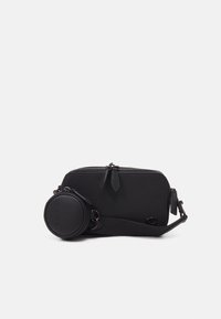 CHARTER SLIM CROSSBODY WITH SCULPTED SET UNISEX - Cross body bag - black