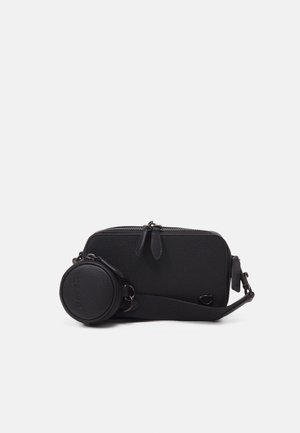 CHARTER SLIM CROSSBODY WITH SCULPTED SET UNISEX - Taška s příčným popruhem - black