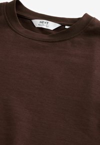Next HEAVYWEIGHT - Basic póló - mottled brown
