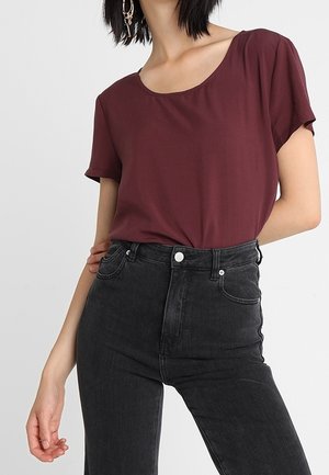 Blouse - dark red