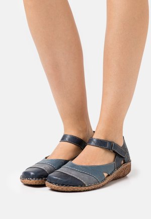 Bailarinas con hebilla - blau
