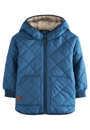 QUILTED COAT - Wintermantel - blue