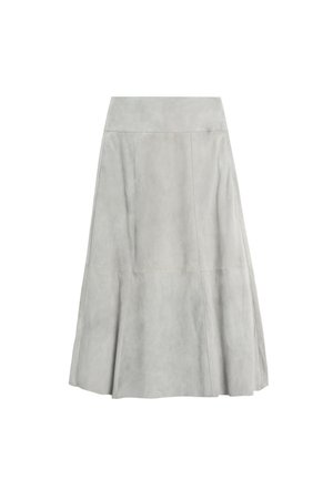Massimo Dutti, Lædernederdele - grey