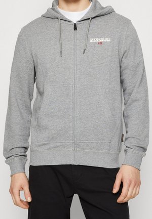 Sweater met rits - grey