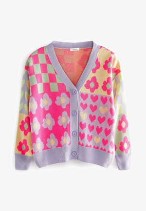 FLORAL PATCH - Cardigan - colourblock