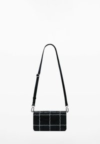 Desigual CONVERTIBLE CHECKERED - Borsa a tracolla - black