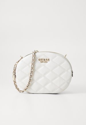 TAMSIN DOUBLE ZIP CROSSBODY - Sac bandoulière - off white