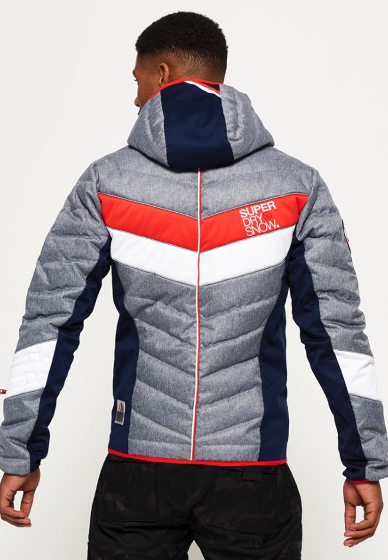 Superdry SCUBA SLOPESTYLE FUJI JAS MET CAPUCHON Ski jas Superdry SCUBA SLOPESTYLE FUJI JAS MET CAPUCHON Ski jas