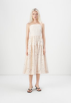 VIHELNA STRAP MIDI DRESS - Kasdienė suknelė - birch