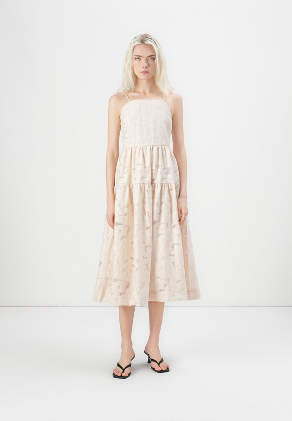 VIHELNA STRAP MIDI DRESS - Day dress - birch