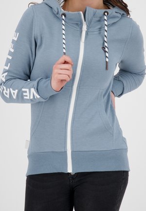 alife & kickin Sweatjakke - mottled blue
