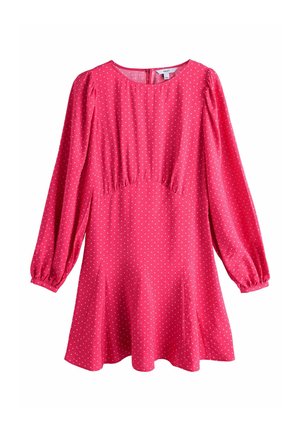 Denné šaty - pink heart print