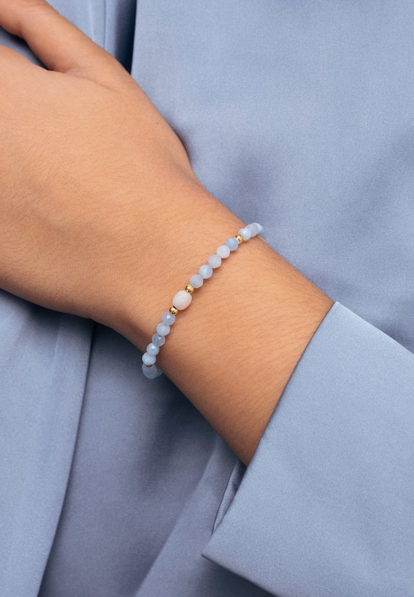 AMULET AQUAMARINE - Armband - color oro